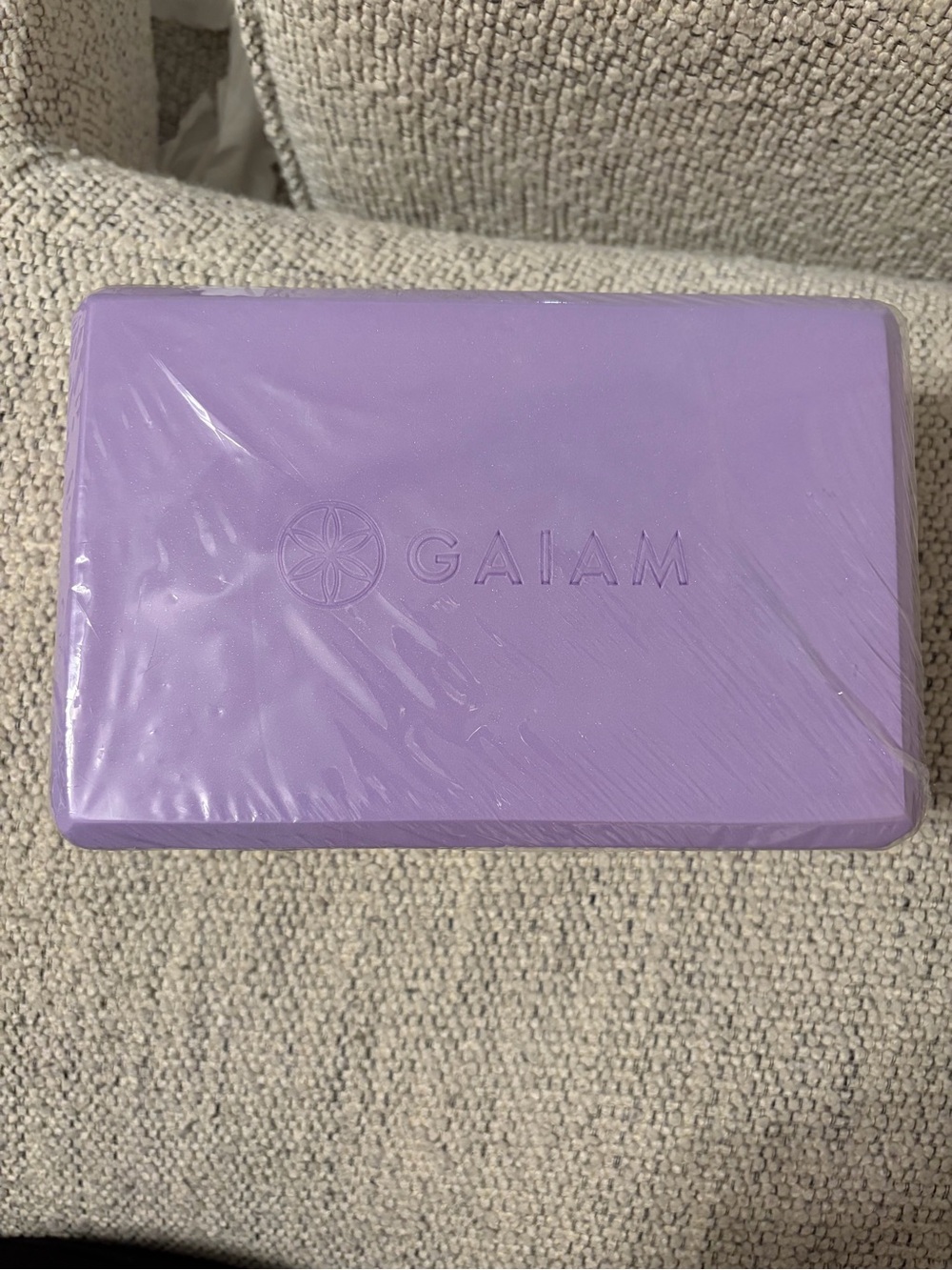 GAIAM Lavender Foam Yoga Block